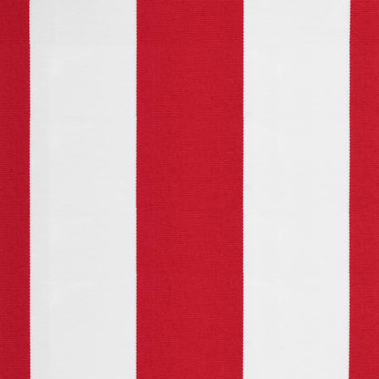 Tessuto di Ricambio per Tenda Strisce Rosse e Bianche 6x3,5 m | homemem39
