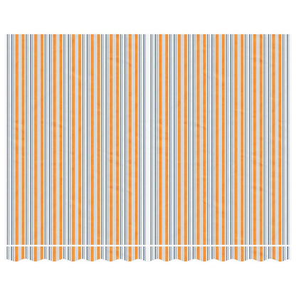 Tessuto di Ricambio per Tenda Strisce Multicolore 3,5x2,5 m - homemem39