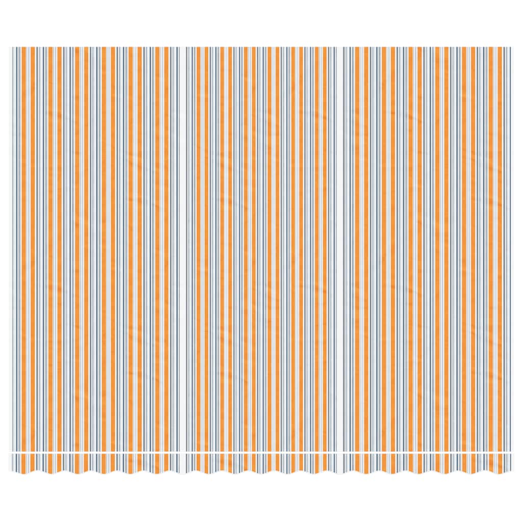 Tessuto di Ricambio per Tenda Strisce Multicolore 4,5x3,5 m | homemem39