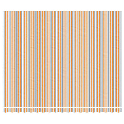 Tessuto di Ricambio per Tenda Strisce Multicolore 4,5x3,5 m