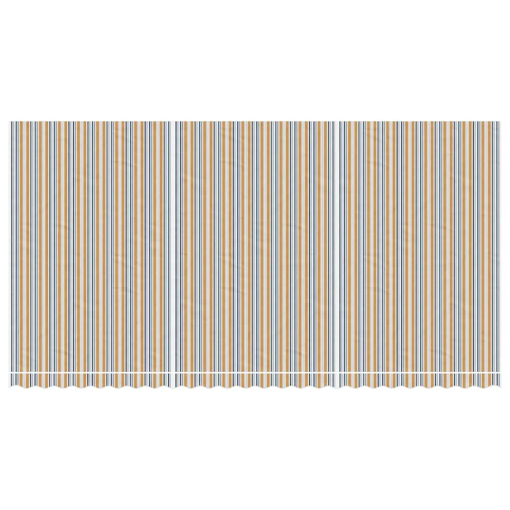 Tessuto di Ricambio per Tenda Strisce Multicolore 6x3 m - homemem39