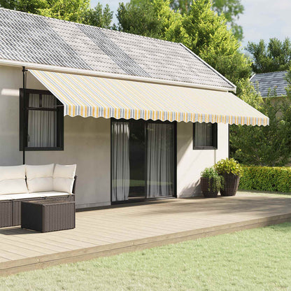 Tessuto di Ricambio per Tenda da Sole Multicolore 600x300 cm