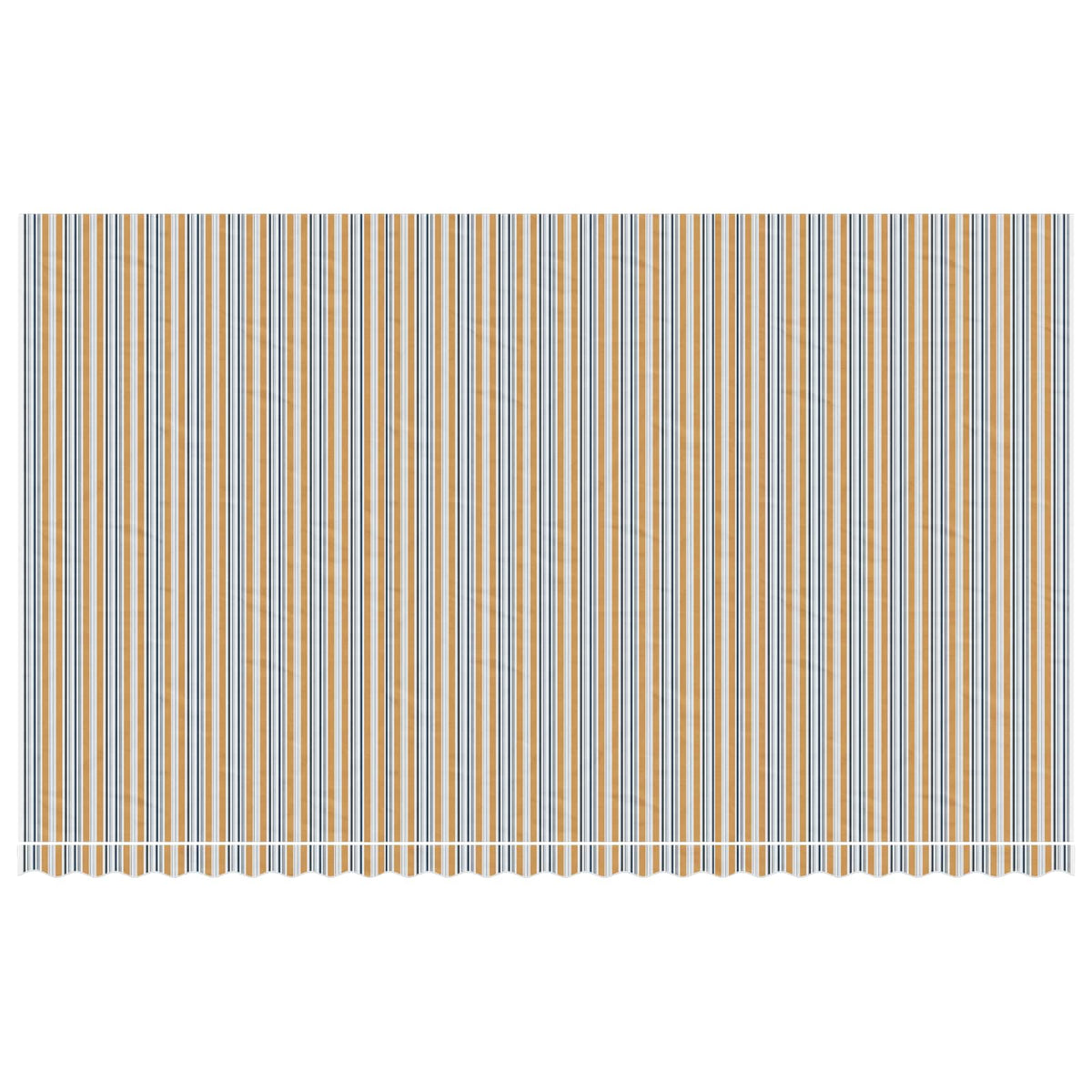 Tessuto di Ricambio per Tenda da Sole Multicolore 600x350 cm