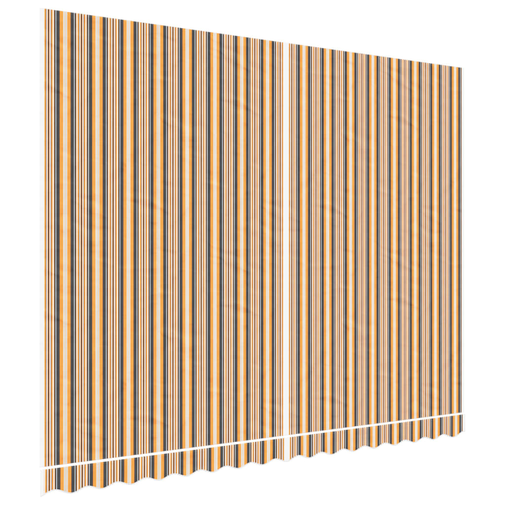 Tessuto di Ricambio per Tenda Strisce Multicolore 4x3 m | homemem39
