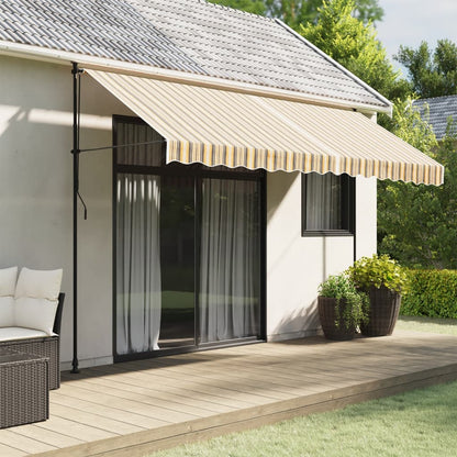 Tessuto di Ricambio per Tenda Strisce Multicolore 4x3 m | homemem39