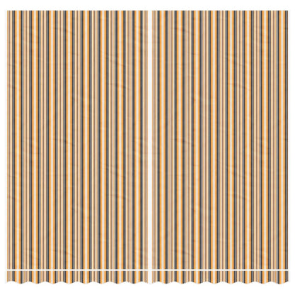 Tessuto di Ricambio per Tenda Strisce Multicolore 4x3,5 m