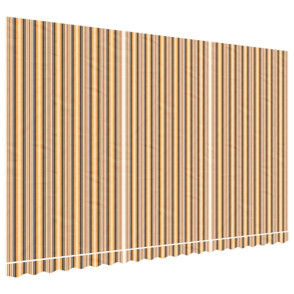 Tessuto di Ricambio per Tenda Strisce Multicolore 5x3 m - homemem39