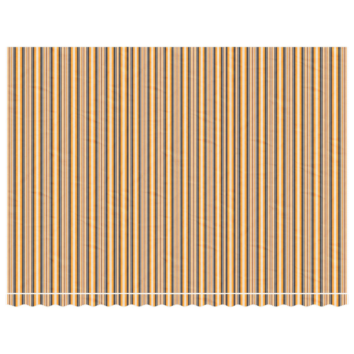 Tessuto di Ricambio per Tenda da Sole Multicolore 500x350 cm