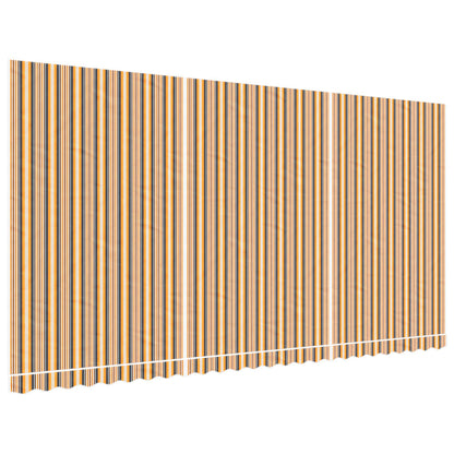 Tessuto di Ricambio per Tenda Strisce Multicolore 6x3 m - homemem39