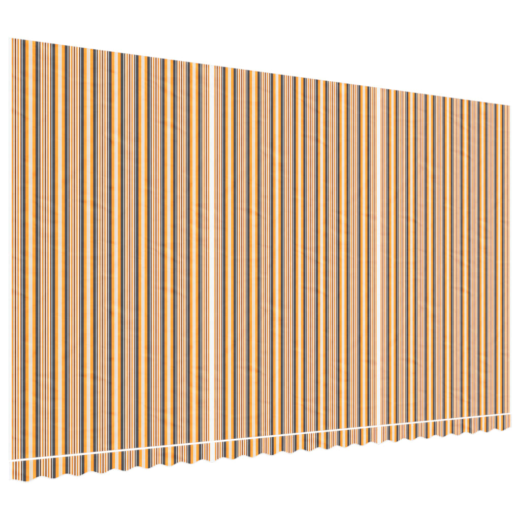 Tessuto di Ricambio per Tenda Strisce Multicolore 6x3,5 m - homemem39