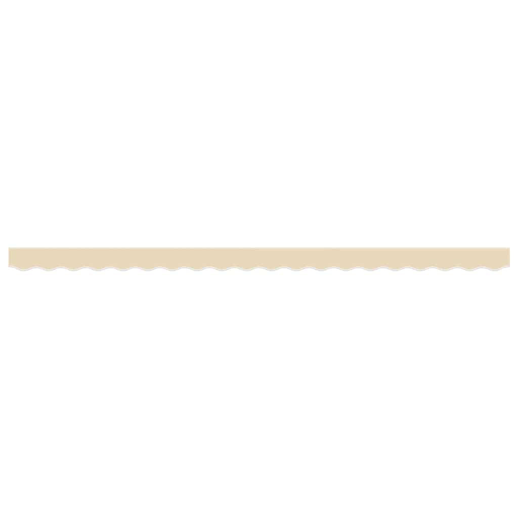 Tessuto di Ricambio per Mantovana da Tenda Strisce Crema 400 cm