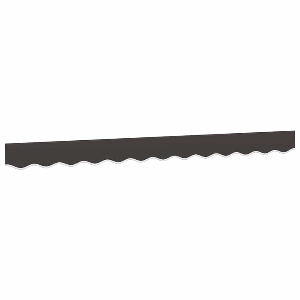 Tessuto di Ricambio per Mantovana Tenda Strisce Antracite 350cm
