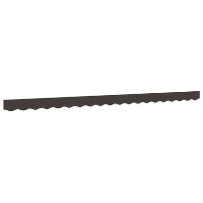 Tessuto di Ricambio per Mantovana Tenda Strisce Antracite 450cm