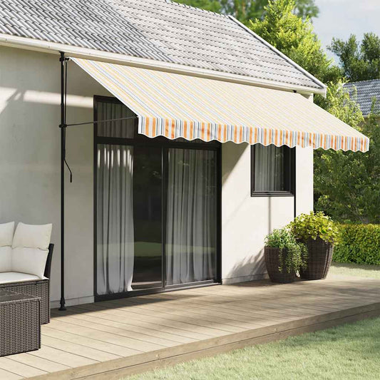 Tessuto di Ricambio per Mantovana Tenda Strisce Multicolore 4 m | homemem39