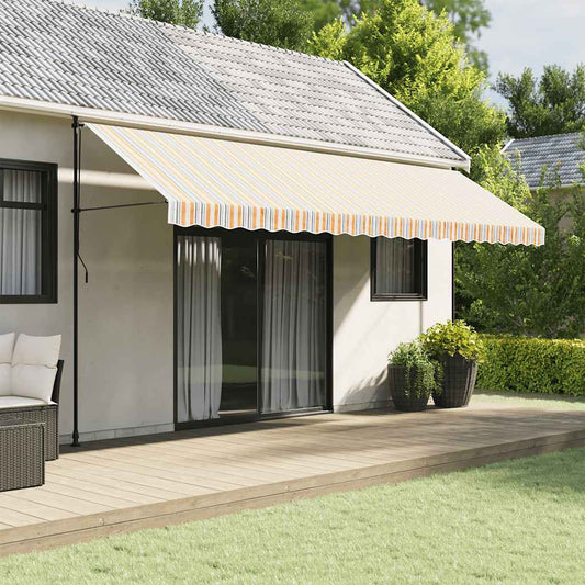 Tessuto di Ricambio per Mantovana Tenda Strisce Multicolore 5 m | homemem39