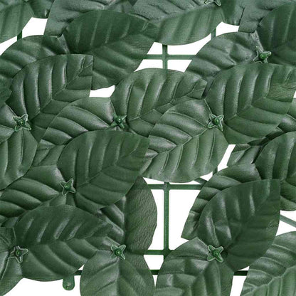 Paravento da Balcone con Foglie Verde Scuro 200x150 cm | homemem39