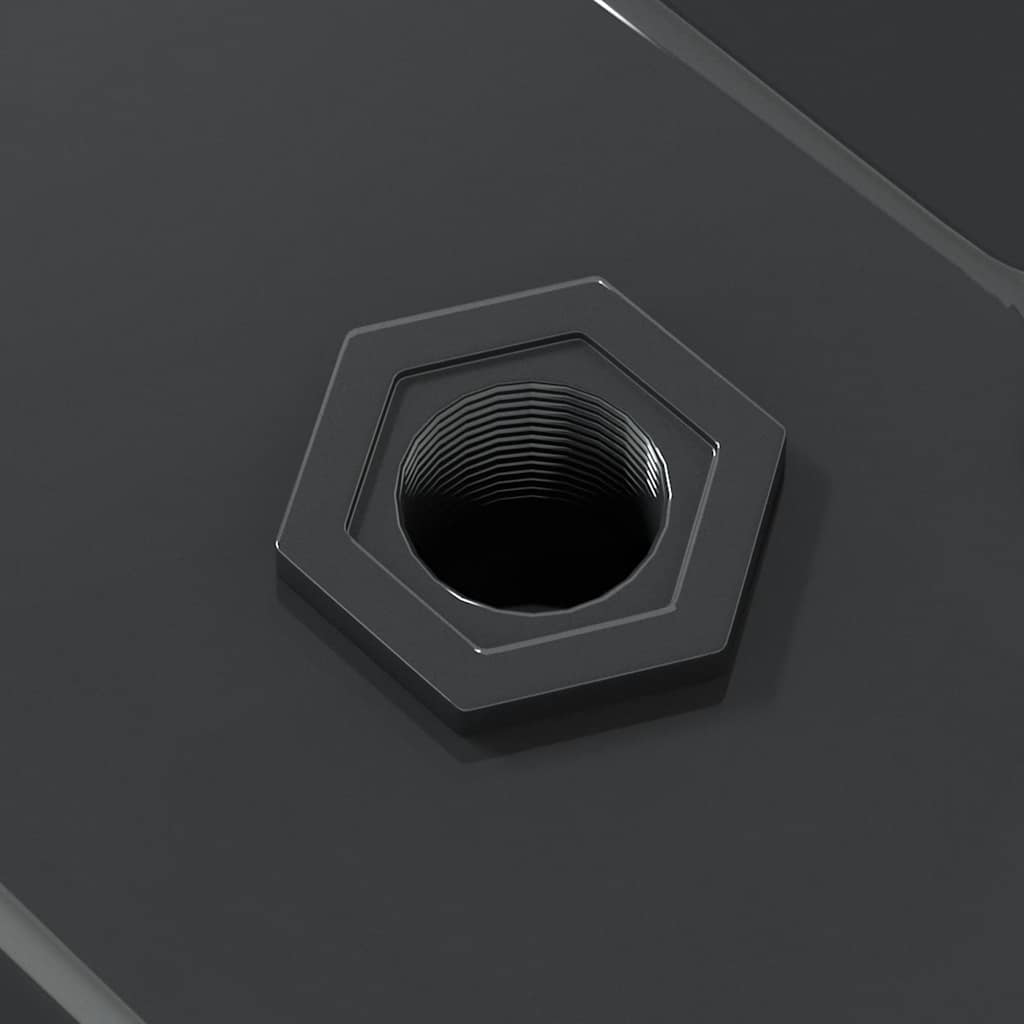 Mensole a Muro 2 pz 100x23,5 cm Nero in Acciaio Inossidabile