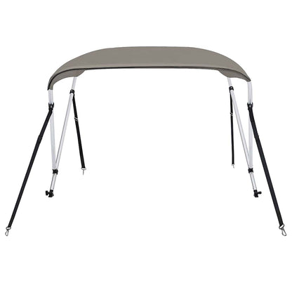 Bimini di Prua con Tendalino 2 Archi Grigio 150x120x110 cm | homemem39