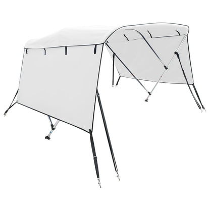 Bimini di Prua con Pareti Laterali 3 Archi 183x(170-182)x137cm | homemem39