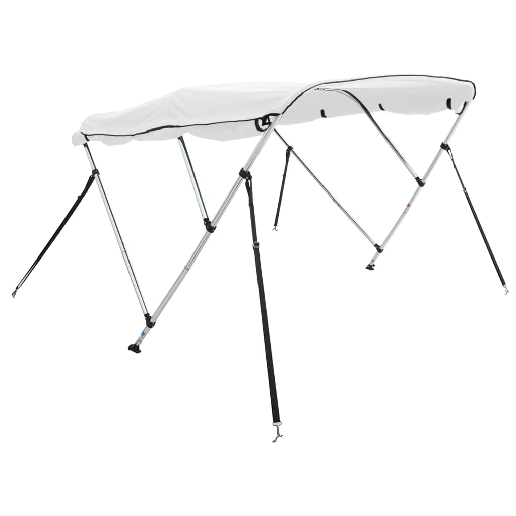 Bimini di Prua con Pareti Laterali 3 Archi 183x(170-182)x137cm | homemem39