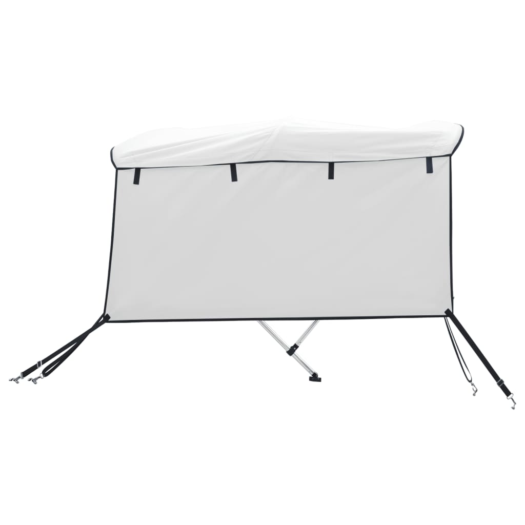 Bimini di Prua con Pareti Laterali 3 Archi 183x(170-182)x137cm | homemem39