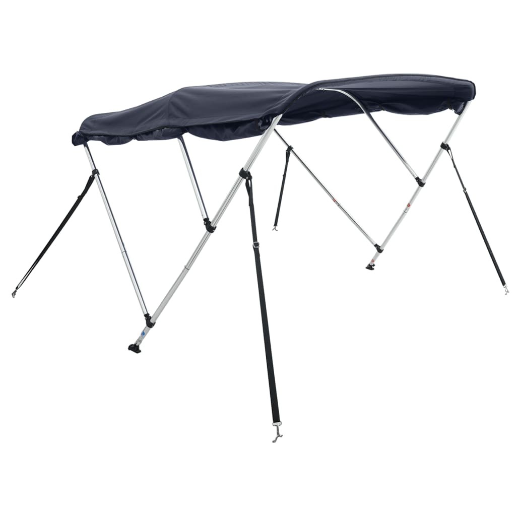 Bimini di Prua con Pareti Laterali 3 Archi 183x(137-152)x137cm | homemem39