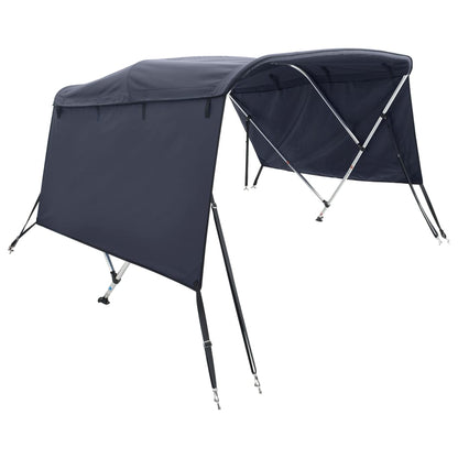 Bimini di Prua con Pareti Laterali 3 Archi 183x(170-182)x137cm | homemem39