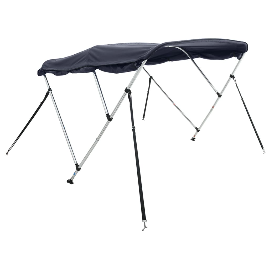 Bimini di Prua con Pareti Laterali 3 Archi 183x(170-182)x137cm | homemem39