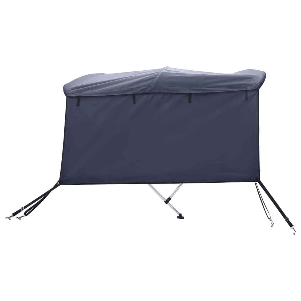 Bimini di Prua con Pareti Laterali 3 Archi 183x(170-182)x137cm | homemem39