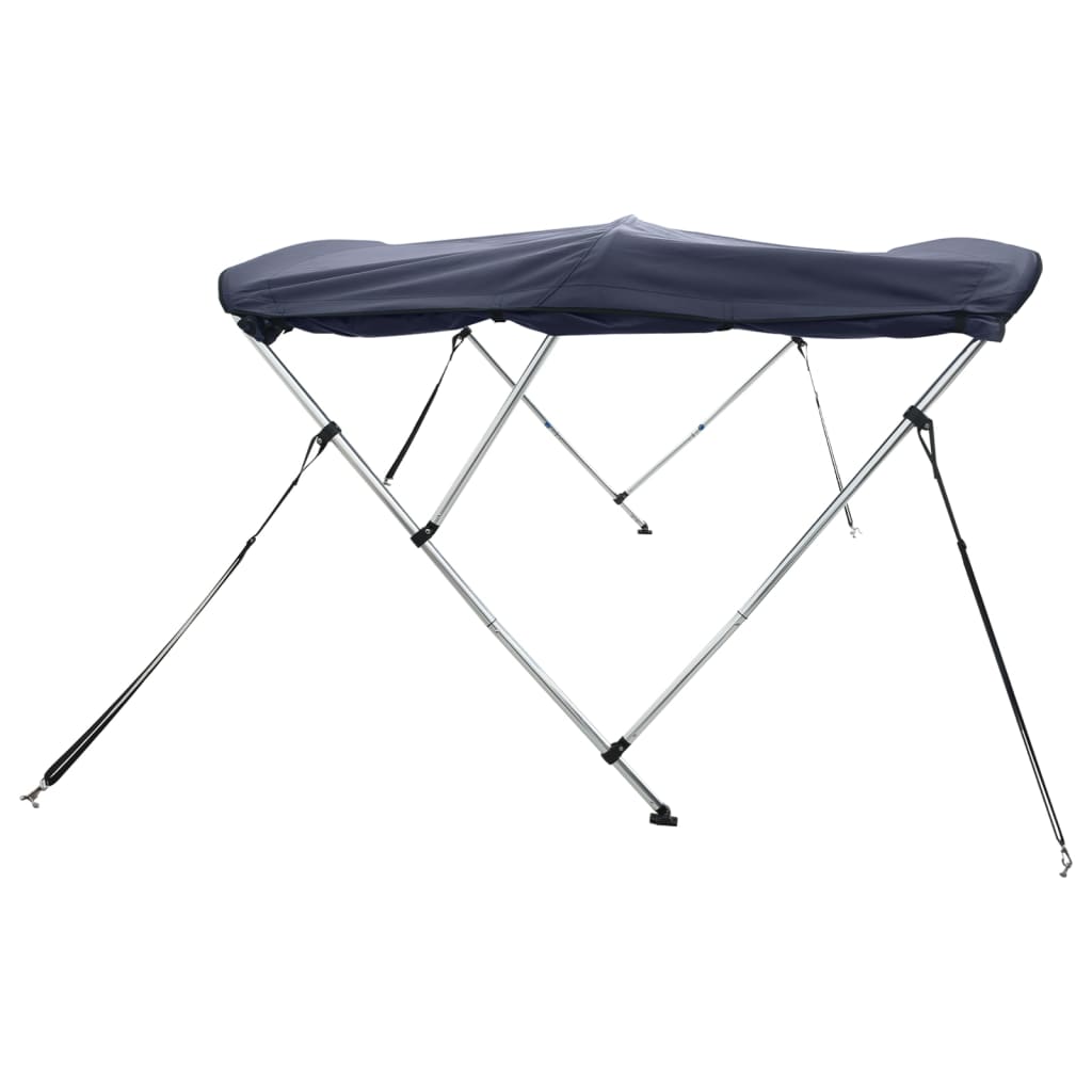 Bimini di Prua con Pareti Laterali 3 Archi 183x(170-182)x137cm | homemem39