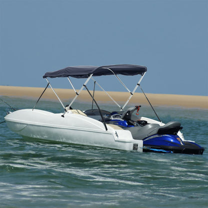 Bimini di Prua con Pareti Laterali 3 Archi 183x(170-182)x137cm | homemem39