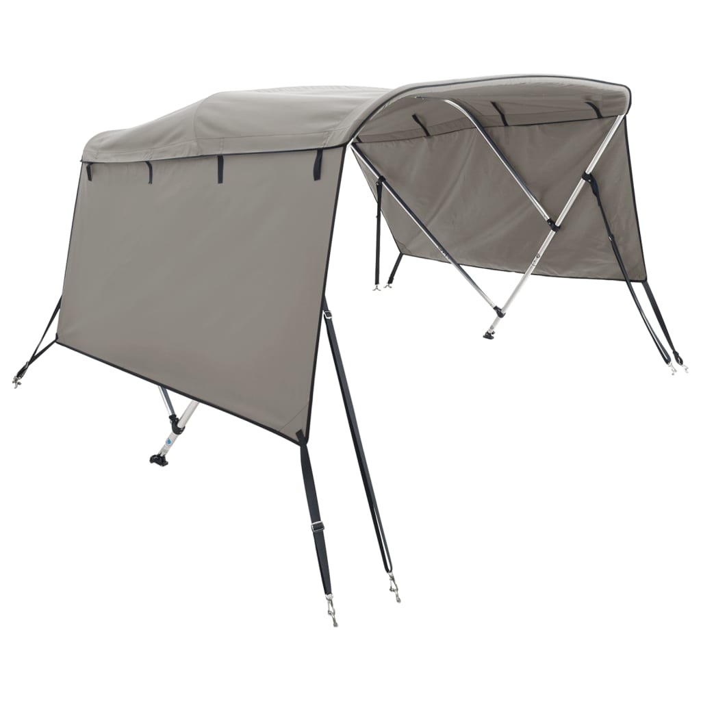 Bimini di Prua con Pareti Laterali 3 Archi 183x(137-152)x137cm | homemem39