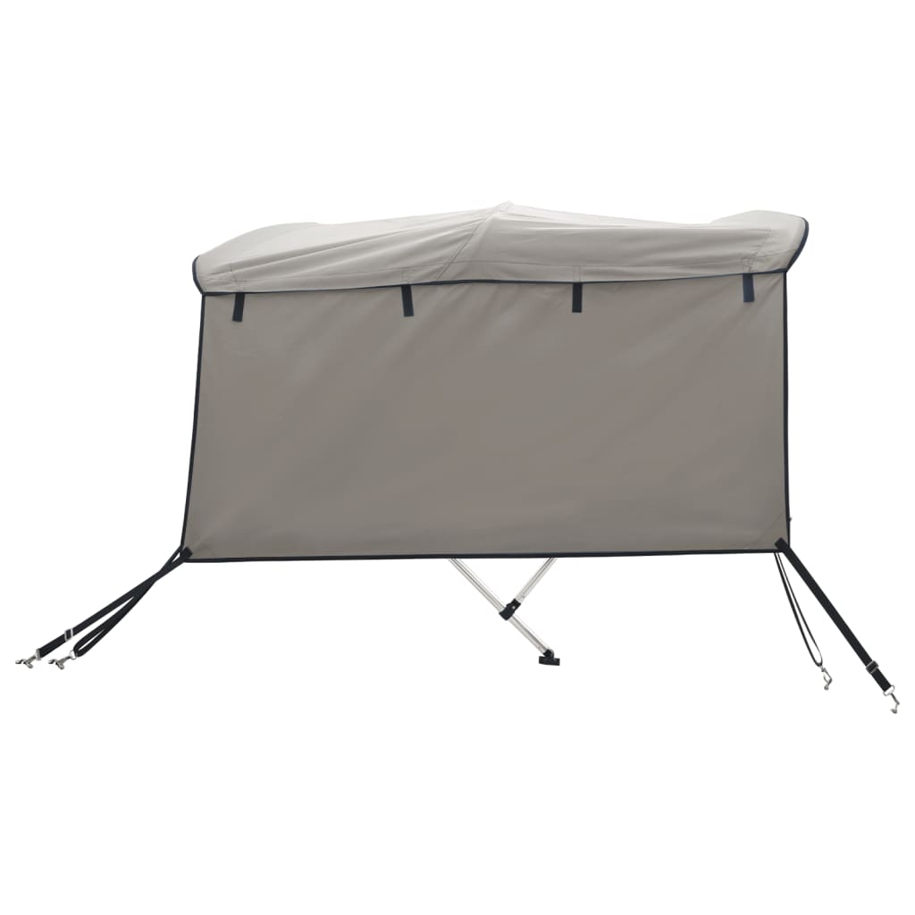 Bimini di Prua con Pareti Laterali 3 Archi 183x(137-152)x137cm | homemem39