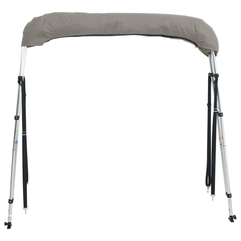 Bimini di Prua con Pareti Laterali 3 Archi 183x(154-167)x137cm | homemem39