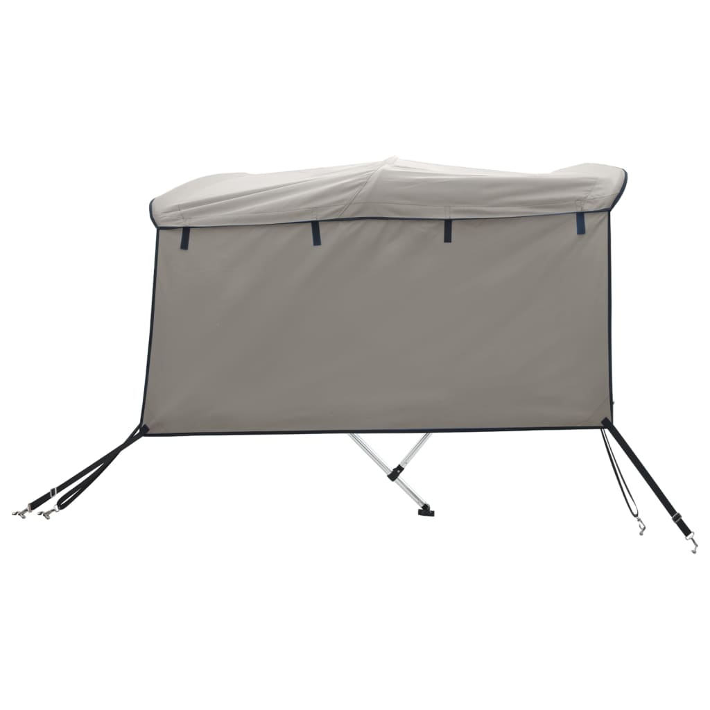 Bimini di Prua con Pareti Laterali 3 Archi 183x(154-167)x137cm | homemem39