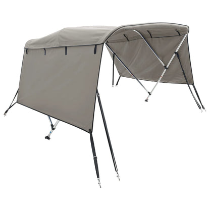 Bimini di Prua con Pareti Laterali 3 Archi 183x(170-182)x137cm | homemem39