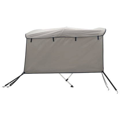 Bimini di Prua con Pareti Laterali 3 Archi 183x(170-182)x137cm | homemem39