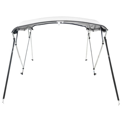 Bimini di Prua con Pareti Laterali 4 Archi 243x(170-182)x137cm