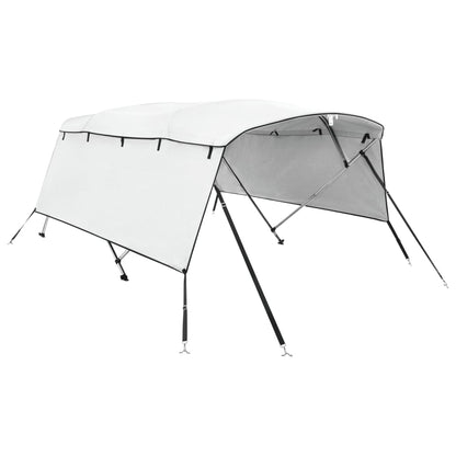 Bimini di Prua con Pareti Laterali 4 Archi 243x(185-198)x137cm