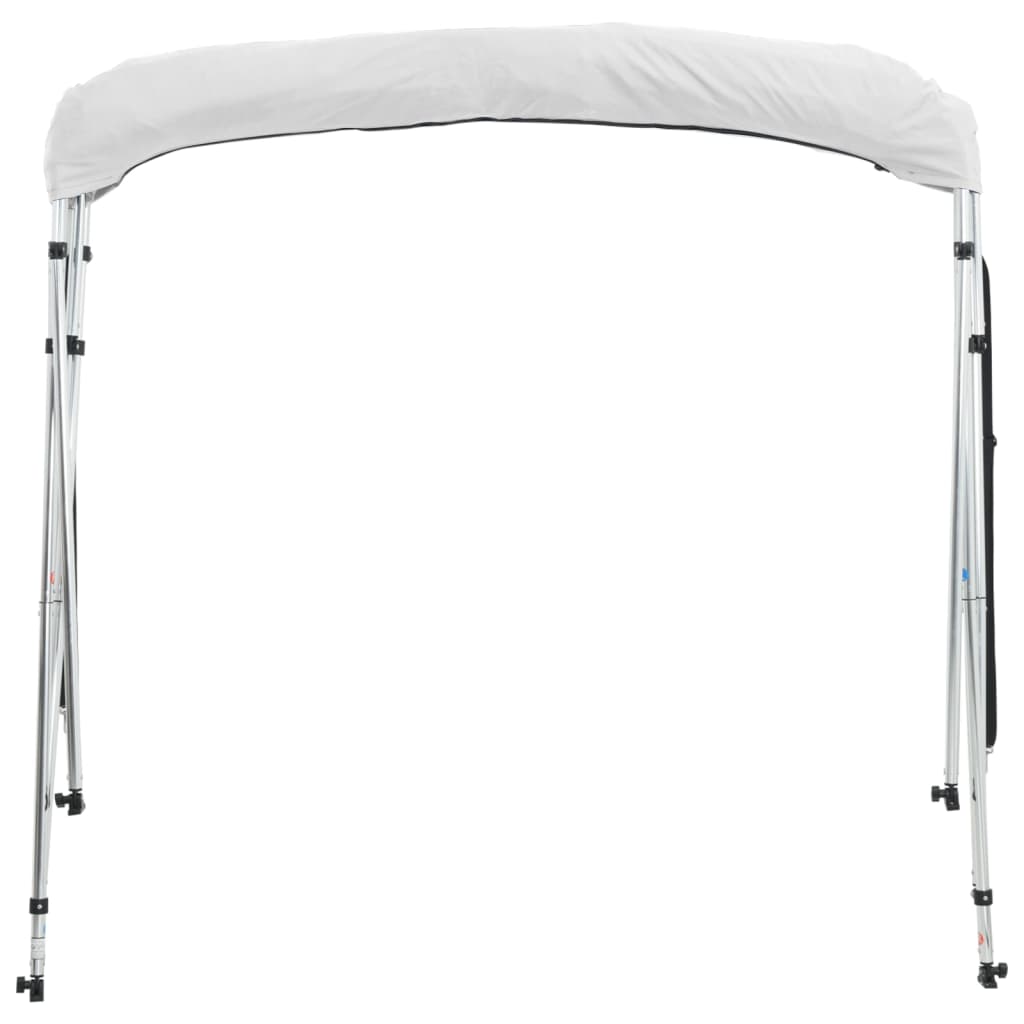 Bimini di Prua con Pareti Laterali 4 Archi 243x(185-198)x137cm