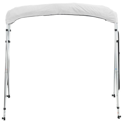 Bimini di Prua con Pareti Laterali 4 Archi 243x(185-198)x137cm