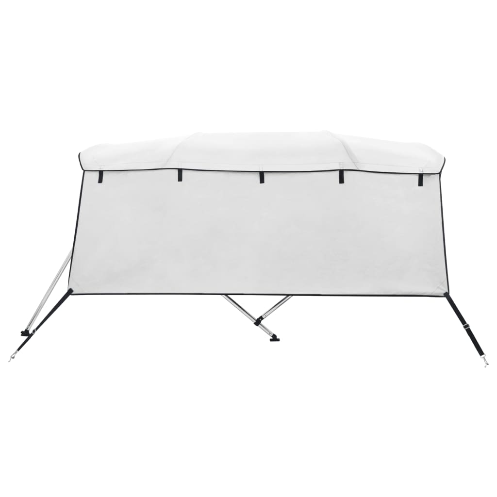 Bimini di Prua con Pareti Laterali 4 Archi 243x(185-198)x137cm | homemem39