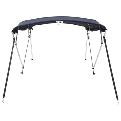 Bimini di Prua con Pareti Laterali 4 Archi 243x(185-198)x137cm