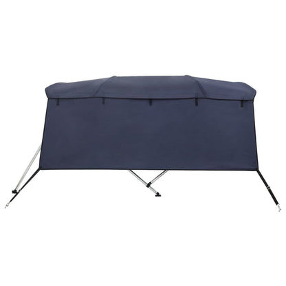 Bimini di Prua con Pareti Laterali 4 Archi 243x(185-198)x137cm