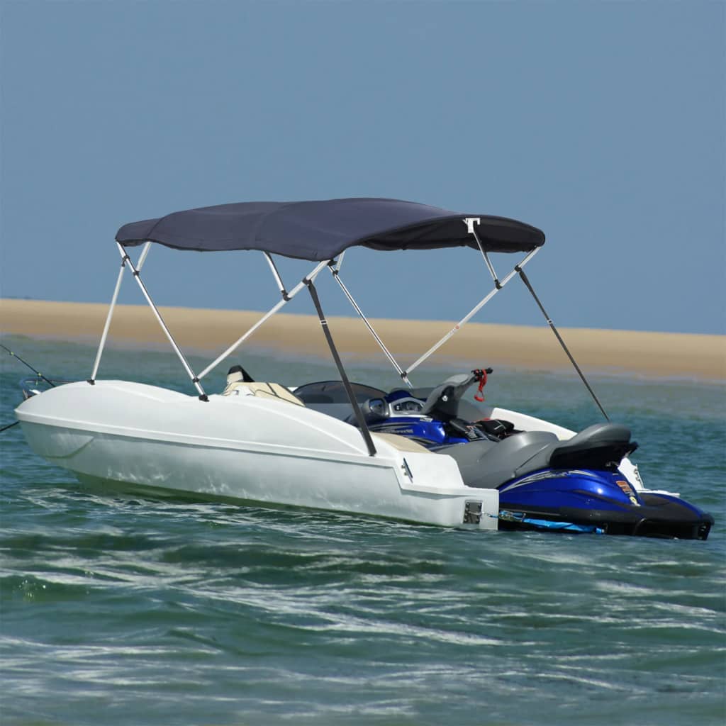 Bimini di Prua con Pareti Laterali 4 Archi 243x(200-213)x137cm | homemem39