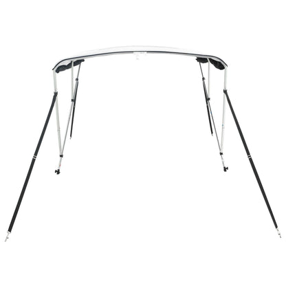 Bimini di Prua Pareti Laterali Rete 3 Archi 183x(154-167)x137cm | homemem39