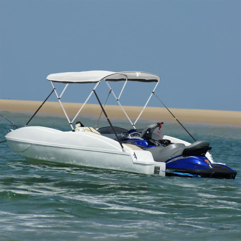 Bimini di Prua Pareti Laterali Rete 3 Archi 183x(154-167)x137cm | homemem39