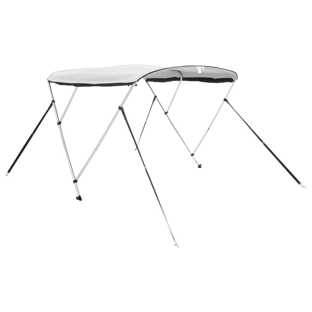 Bimini di Prua Pareti Laterali Rete 3 Archi 183x(170-182)x137cm