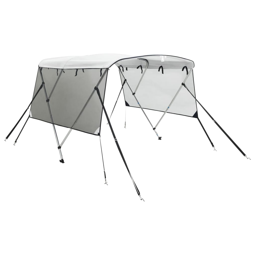 Bimini di Prua Pareti Laterali Rete 3 Archi 183x(185-198)x137cm | homemem39