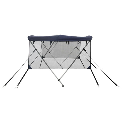 Bimini di Prua Pareti Laterali Rete 3 Archi 183x(170-182)x137cm | homemem39